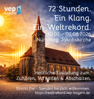 Plakat Weltrekordversuch